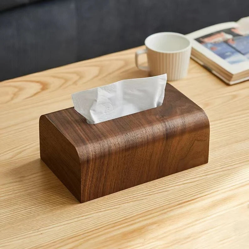 Wood Made Tissue Box